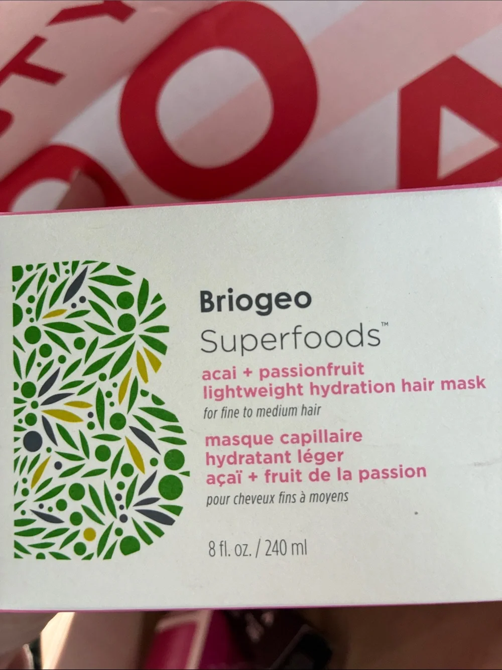 Briogeo superfoods hydration hair mask